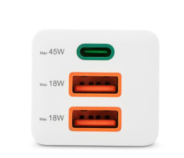 Hama Ładowarka sieciowa Mini 45W 1xUSB-C, 2xUSB-A - 1246888 - zdjęcie 3